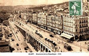 Alger - Boulevard de la Republique - 1916